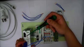 WAGO Ethernet Starter kit Part 1  Communications setup [upl. by Cynthy]