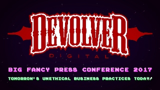 FULL Devolver Digital Press Conference  E3 2017 [upl. by Frohman]