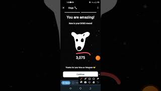 Dogs Telegram Mining bot easy Tutorial  How to mine Dogs Airdrop  Free Telegram mining bot [upl. by Garvy757]