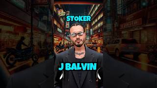 J Balvin Carin León  Stoker Letra  Lyrics shorts [upl. by Stephen]