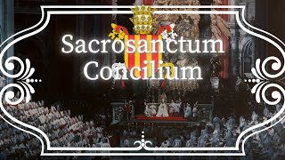 Sacrosanctum Concilium  Sobre a Reforma Litúrgica Concílio Vaticano II [upl. by Annorah]