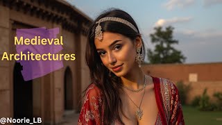 4K Noorie AI Lookbook  Medieval Architectures [upl. by Nathaniel]