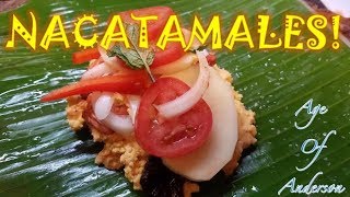 Nacatamales HUGE Central American Tamales Recipe [upl. by Ertnod]