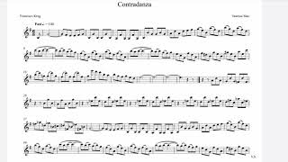 Contradanza Violin Part  Vanessa Mae [upl. by Maxey78]