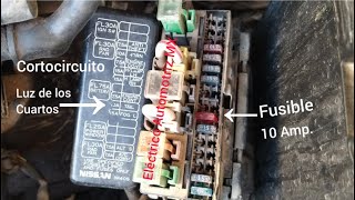 Solución a Problema Luz del Tablero que no Enciende debido a un Cortocircuito [upl. by Sibella200]