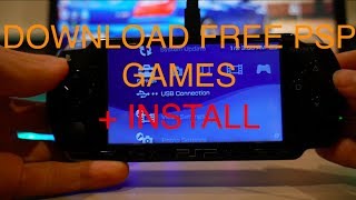 Download PSP Games FREE  install [upl. by Eanal]