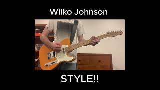 Wilko Johnson Style Riff shorts drfeelgood wilkojohnson guitar music punk rnb pubrock 70s [upl. by Featherstone]