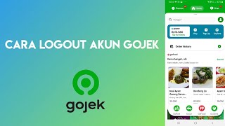 Cara Logout  Keluar dari Aplikasi Gojek Untuk Customer [upl. by Reddy]