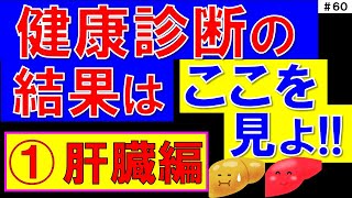 肝臓が心配なら、健診結果はここを見よ [upl. by Larner]