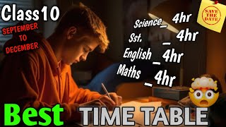 How to Score 95 Percent In Exams  Toppers secrets Timetable Best Time Table to Score 95 in Boards [upl. by Redyr]