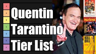 Ranking Every Quentin Tarantino Movie  Tier List [upl. by Suiradel]