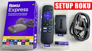 How to Set Up Roku Express on TV  Full Guide [upl. by Iphlgenia499]