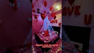 Romantic Room Decoration❤️✨ Bed Canopy Decoration 💕 [upl. by Assirol]