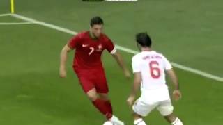 Cristiano Ronaldo Amazing Skill Elastico FlipFlap Portugal Vs Turkey HD [upl. by Norvell]