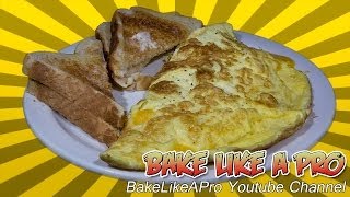 Easy Cheese Omelette Recipe [upl. by Anilehs]