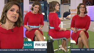 Susanna ReidTight Red Dress amp Heels Gorgeous 31023 HD [upl. by Kielty]