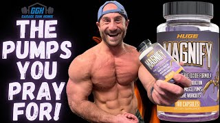 CAN YOU HANDLE THE PUMP 😨 Huge Supplements MAGNIFY Review [upl. by El481]