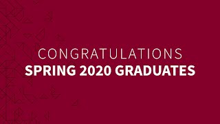 Kwantlen Polytechnic University Spring 2020 Graduates Scrolling Names [upl. by Slin]