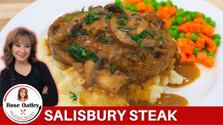 Delicious Salisbury Steak Made Easy  Learn How [upl. by Syhr597]