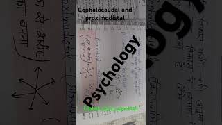 cepahlocaudal and proximodistal psychology study channel uptet ctet supertet [upl. by Lebar854]