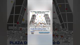 Convocatoria manifestación 20 de Octubre 2024 a las 1200 en Plaza de Castilla [upl. by Ontina]