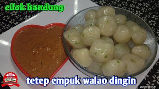 Rahasia cilok goreng tetap empuk walau sudah dingin Begini cara nya [upl. by Corabel]