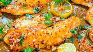 Baked tilapia recipe in 10 minutes [upl. by Itnahs170]