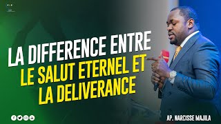 Apôtre Narcisse Majila  LA DIFFERENCE ENTRE LE SALUT ETERNEL ET LA DELIVERANCE [upl. by Anoj15]