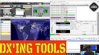 How to use Log4OM V2 WSJTX Gridtracker and JTAlert together with digital modes as FT8 and FT4 [upl. by Pedersen530]