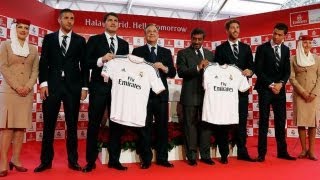 El Real Madrid presenta su nueva camiseta [upl. by Nivak282]