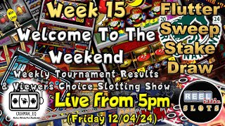 ● LIVE  WELCOME TO THE WEEKEND  Wk 15 Weekly CAshmaneq App Tournament Results amp Viewers Choice [upl. by Airoled]