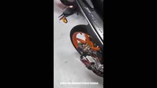 Bingit  Honda Rs150r Exzos Padu dah Macam VTEC [upl. by Ymmik]