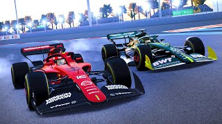 Racing 2022 Formula 1 Cars at Abu Dhabi  A Glimpse Into The Future [upl. by Dannica999]