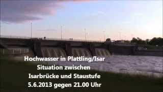 Hochwasser in Plattling [upl. by Solahcin]