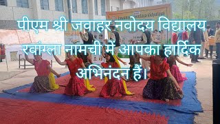 JNV Ravangla Namchi South Sikkim Sikkim MARUNI DANCE [upl. by Nierman]