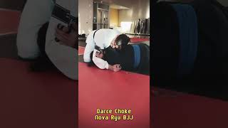 D’arce choke key details  Coach Jestyn  NOVA RYU BJJ bjj bjjbasics jiujitsu bjjfanatics [upl. by Materi]