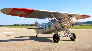 RARE Dewoitine D26 ✈ Stunning Air Display amp CloseUp Views [upl. by Ettelrahc468]