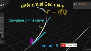 Curvature curvature on curve differential Geometry math analysisduniya [upl. by Yar480]