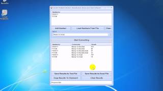 How To Use Convert Multiple Decimal Hexadecimal Binary and Octal Software [upl. by Dnaleel]