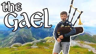 Bagpipes  Last of the Mohicans  The Gael  Goat Fell Summit  Arran Scotland [upl. by Downing]