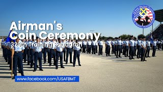 320th Training Squadron Airmans Coin and Retreat Ceremony  August 30 2023 [upl. by Helms]