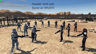 Clones Defend Ryloth Garisson MOWAS2 Star Wars mod [upl. by Enra]