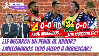 ¿A Junior Le Negaron Penal vs Pereira ¿Millonarios Tuvo Miedo vs Bucaramanga  LaLigaDeLaLiga [upl. by Akina]