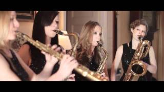 Libertango by Piazzolla performed by Marici Saxes  Saxophone Quartet [upl. by Lucila]