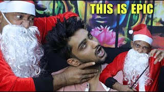 Loud Neck Cracking amp Intense Head Massage by Asim Barber  Spine Cracking  Merry Christmas [upl. by Epilef]