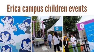 Hanyang University ERICA Campus children events [upl. by Ahsieki]