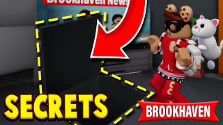 ALL NEW SECRETS IN BROOKHAVEN NEW UPDATE Roblox Brookhaven RP Secrets And Hacks [upl. by Keiko]