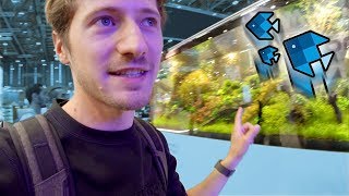 Das krasseste Aquarium das wir je gesehen haben 😳XXL Interzoo [upl. by Hplar752]