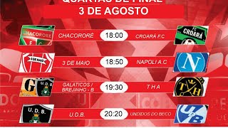 QUARTA DE FINAL COPA ALFREDO POMPEU 2024 [upl. by Cini]