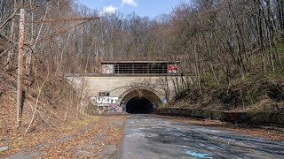 Exploring the Apocalyptic ABANDONED Pennsylvania Turnpike  13 Miles of Decay [upl. by Swaine]